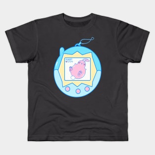 Tamagotchi- Fluffy bunny Kids T-Shirt